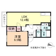 シャルム南の間取り画像