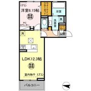 D-room朝日の間取り画像