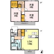 アビタ 東南西 館の間取り画像