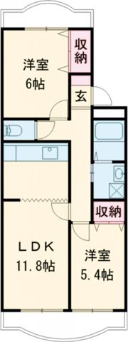 プリマベールの間取り画像