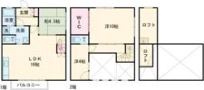 メゾネット近見の間取り画像