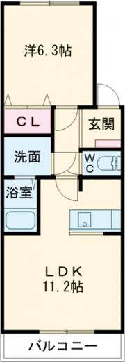 スプリング・ベルの間取り画像