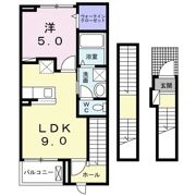 カメリアⅡの間取り画像