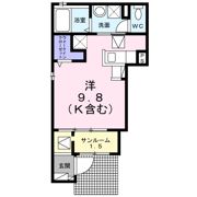 クローバーレジデンスの間取り画像