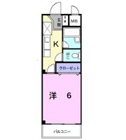 ラーニングキャッスル香Aの間取り画像