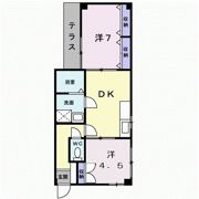ユニオンハイツの間取り画像