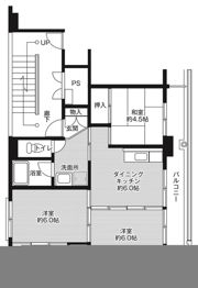 ビレッジハウス御代田1号棟の間取り画像