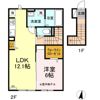 DーROOM城東中央の間取り画像