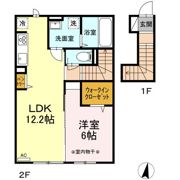 DーROOM城東中央の間取り画像