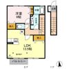 グラシアス Dの間取り画像