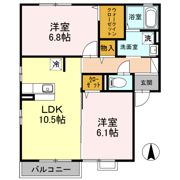 プラドの間取り画像