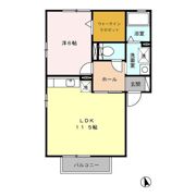 ウッディー半田山の間取り画像