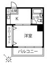 アクティブパレス比治山通の間取り画像