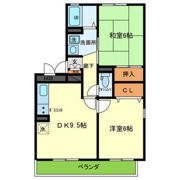 ピーチハイツ上町の間取り画像