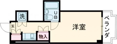 クレアーレ学園前の間取り画像