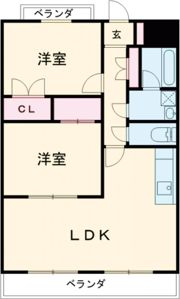 クレイントータスの間取り画像
