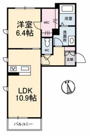 ブルーリーフの間取り画像