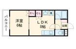 セジュール健軍の間取り画像
