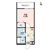 CRASTINE 中島 Sta.(クラスティーの間取り画像