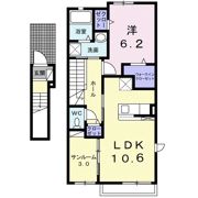 エスポアール姫路東の間取り画像