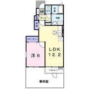 ファミーリァ城南の間取り画像