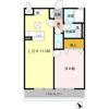 クレール嶋 Aの間取り画像