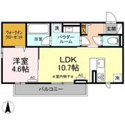 D-ROOM omotechoの間取り画像