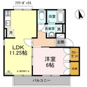 メゾンパーク東和田 Aの間取り画像