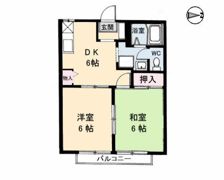 レジデンス百間川の間取り画像