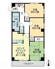 ハイム・シュテット21の間取り画像