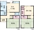 大西戸建の間取り画像