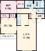 シャーメゾンたけとんぼAの間取り画像