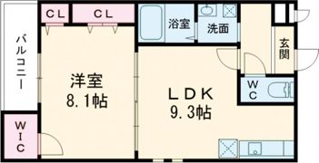 プロスペリティーK－Ⅱの間取り画像