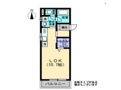 Maison de QuatreⅡの間取り画像