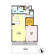 ライオンハーテッド Aの間取り画像