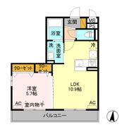 セジュールグリーン さつきの間取り画像