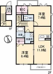 シャーメゾンセントリビエの間取り画像