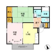 セジュールI Aの間取り画像