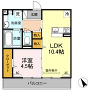 アルページュゆたかの間取り画像