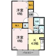 サンスクエアー Cの間取り画像
