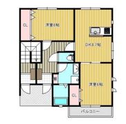 サンガーデン中津の間取り画像