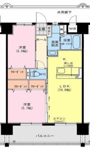 Riviere Champ（リヴィエールシャン）の間取り画像