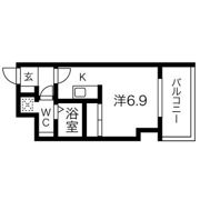 アストリア北大前の間取り画像