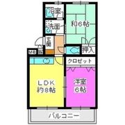 ロングライフ中田の間取り画像