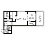 パーチェ円山裏参道の間取り画像