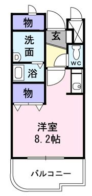 メゾン ド ブローテBの間取り画像