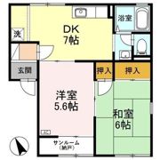 プレジールアイの間取り画像
