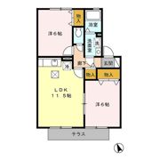 パティオ山ノ下の間取り画像