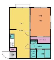 ファミリア豊町の間取り画像