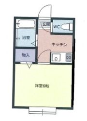 コーポ川崎の間取り画像